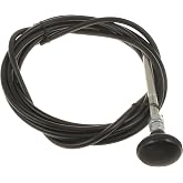 Dorman 55199 Control Cables with 2 in. Black Knob, 15 Ft. Length