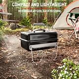 Weber Go-Anywhere Charcoal Portable BBQ with Folding Legs 42x26 cm view 7