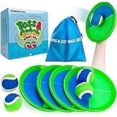 EVERICH TOY Upgraded Toss and Catch Ball Game Set, Outdoor Games for Kids Toys, Stocking Stuffers for Family Games, Beach Pool Yard Toys Valentines Day Gifts for Boys Girls 3 4 5 6 7 8-12 Year Old