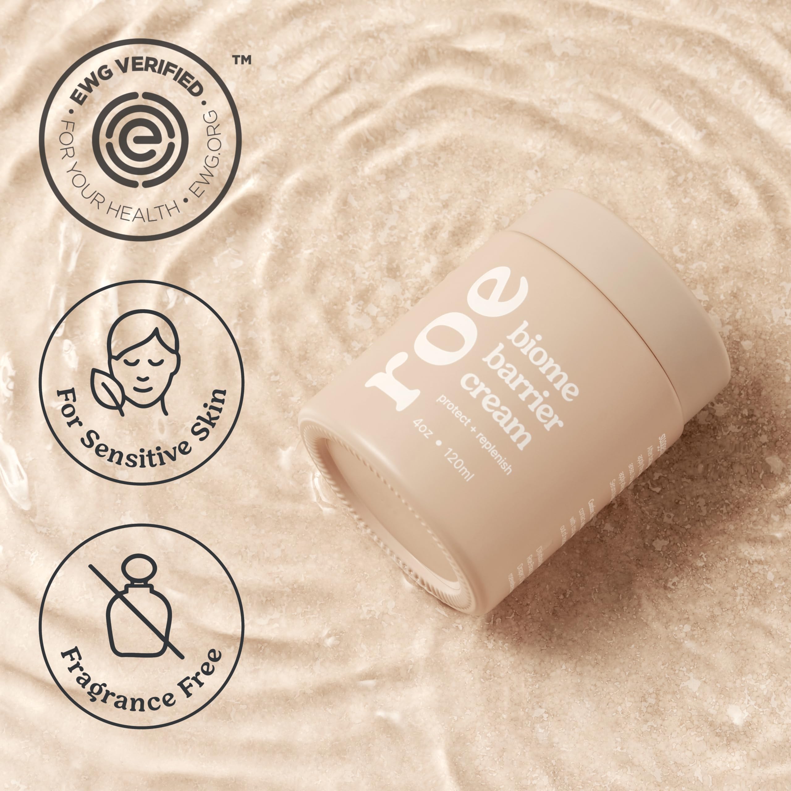 Roe Wellness- Baby Cream Lotion Ointment EWG Verified Non-Toxic Ingredients | Full Body Biome Barrier | Dry Skin, Itch Relief, Moisturizing, All Over Ointment | Toddlers & Kids