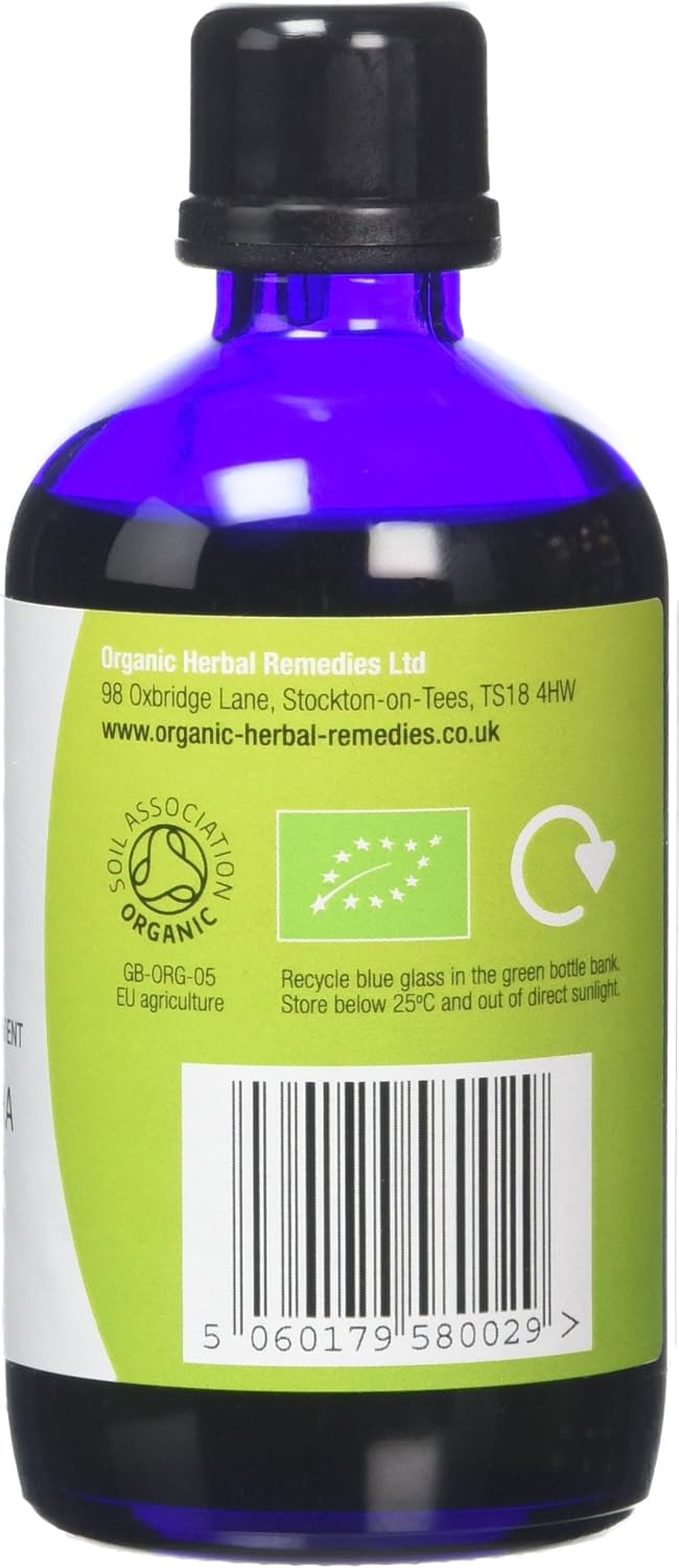 Organic Herbal Remedies Ashwagandha Tincture, 100 ml, Blue Bottle, 100 ml (Pack of 1) - Image 3
