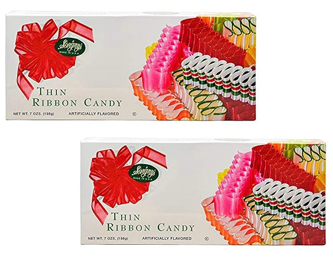 Sevigny's Thin Ribbon Candy 7 ounce box 2 Pack