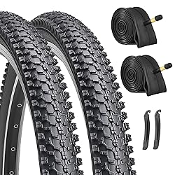 24-inch Mountain Bike Tires Set: Hycline 2-Pack