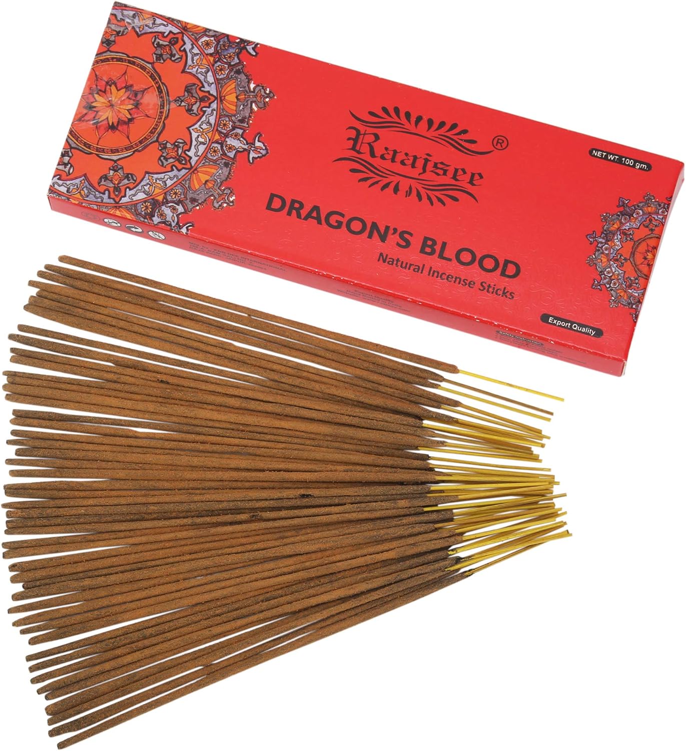 raajsee Dragon Blood Incense Sticks 100 Gm Pack100 Pure