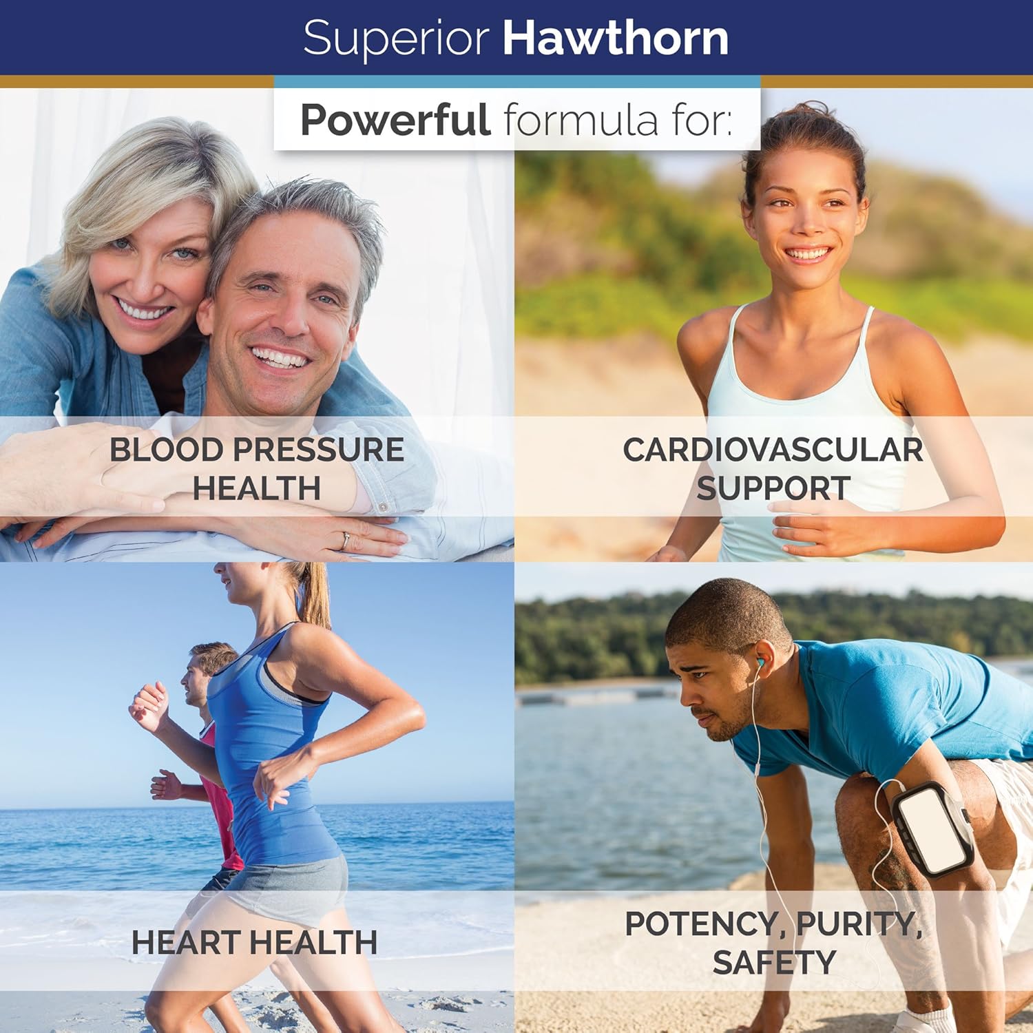 Superior Labs — Best Hawthorn Vitamin Supplement NonGMO, Non Synthetic — 300 mg Dosage, 120 Vegetable Capsules — Powerful Antioxidant — Healthy Digestion — Circulatory & Cardiovascular Health: Health & Personal Care