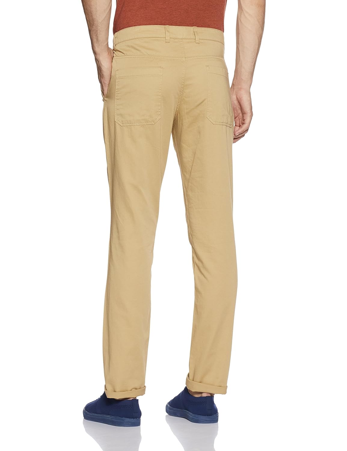 diverse men's slim fit casual trousers