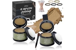 COMDIAN 2 Pack Hairline Powder for Women and Men, Used to Root Touch Up Hair Color, Thinning and Gray Hair Coverage and Bald Spots Coverage, Blonde