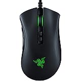 Razer DeathAdder v2 Ergonomic Wired Gaming Mouse Chroma RGB Lighting Programmable (Renewed)