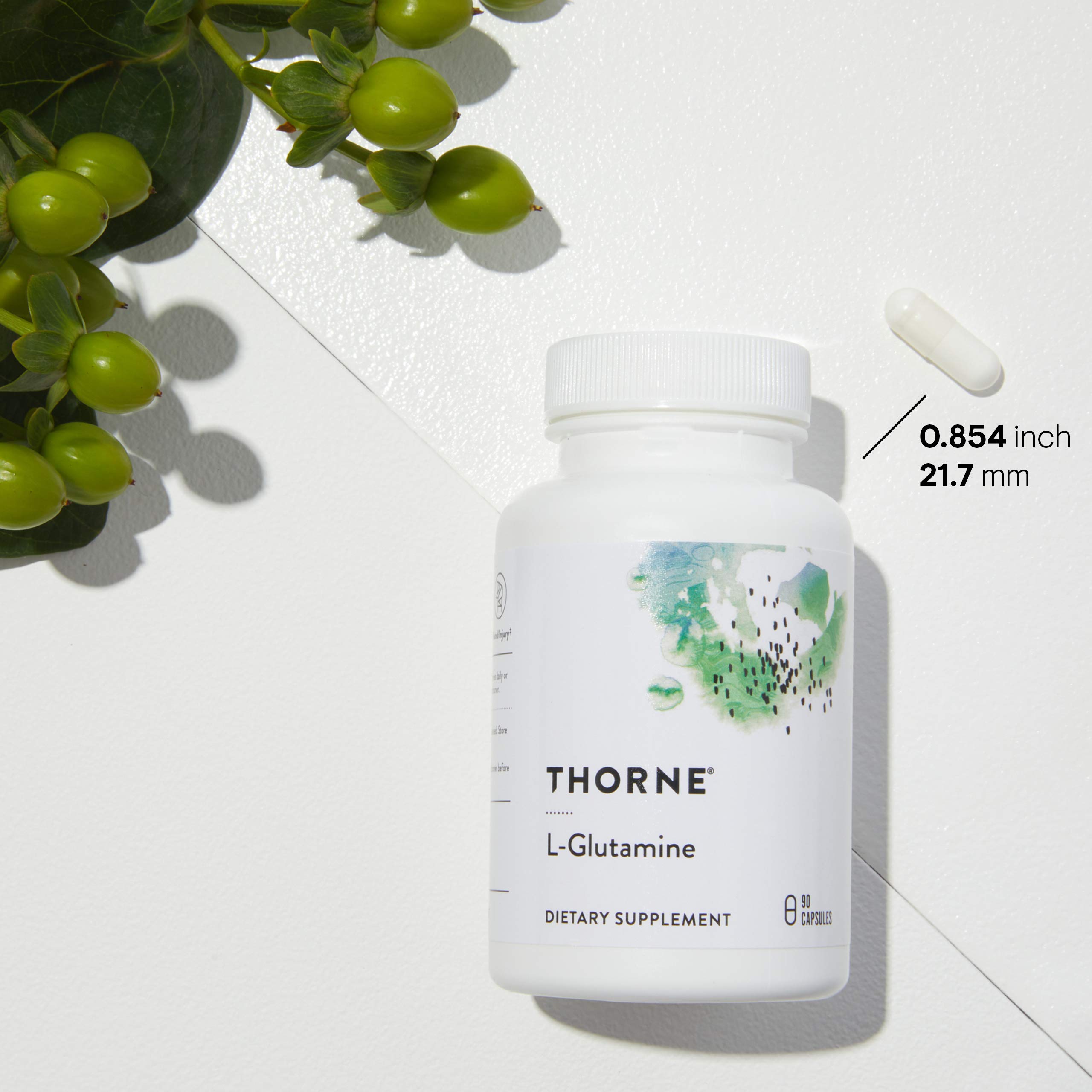 THORNE L-Glutamine - Amino Acid Supplement for GI Health and Immune Function* - 90 Capsules