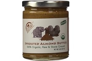 DASTONY Organic Sprouted Almond Butter, 8 OZ