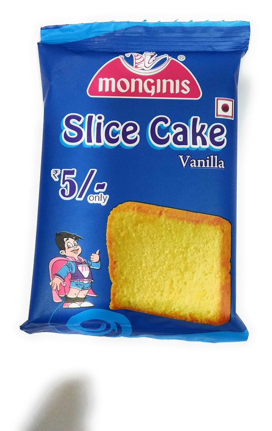 Monginis Vanilla Slice Cake (Pack of 22 Pieces, 25gm Each) Amazon.in