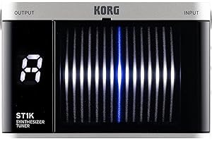 Korg ST1K Tuner for Analog and Modular Synthesizers w/ 3D Visual Meter and Optimized Circuitry