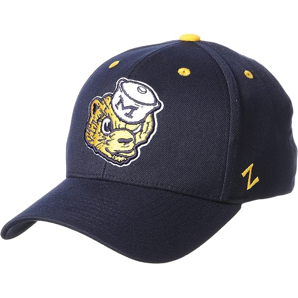 BYU Cougars NCAA Officially Licensed Fitted Hat - Somber Fog Heather Gray - View #5