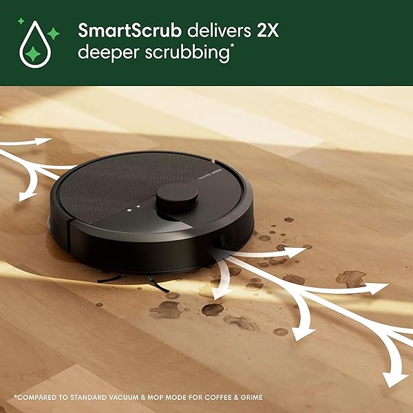 IROBOT ROOMBA PLUS 405 (G181) 2IN1 VACUUM & MOP ROBOT WITH AUTOWASH DOCK – DUAL SPINNING, SMART & FAST MAPPING, IDEAL FOR PET HAIR, SELF-EMPTIES 75 DAYS, INTENSE SUCTION, PAD WASHING & DRYING