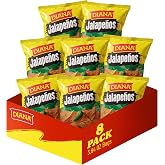 Diana Jalape&ntilde;os Corn Tortilla Chips, Real Jalape&ntilde;o Flavor, 3.84 Oz (Pack of 8)