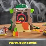 Monster Jam Dragon Dungeon of Doom Playset 1:87 Mini Jams Dragon Truck view 4