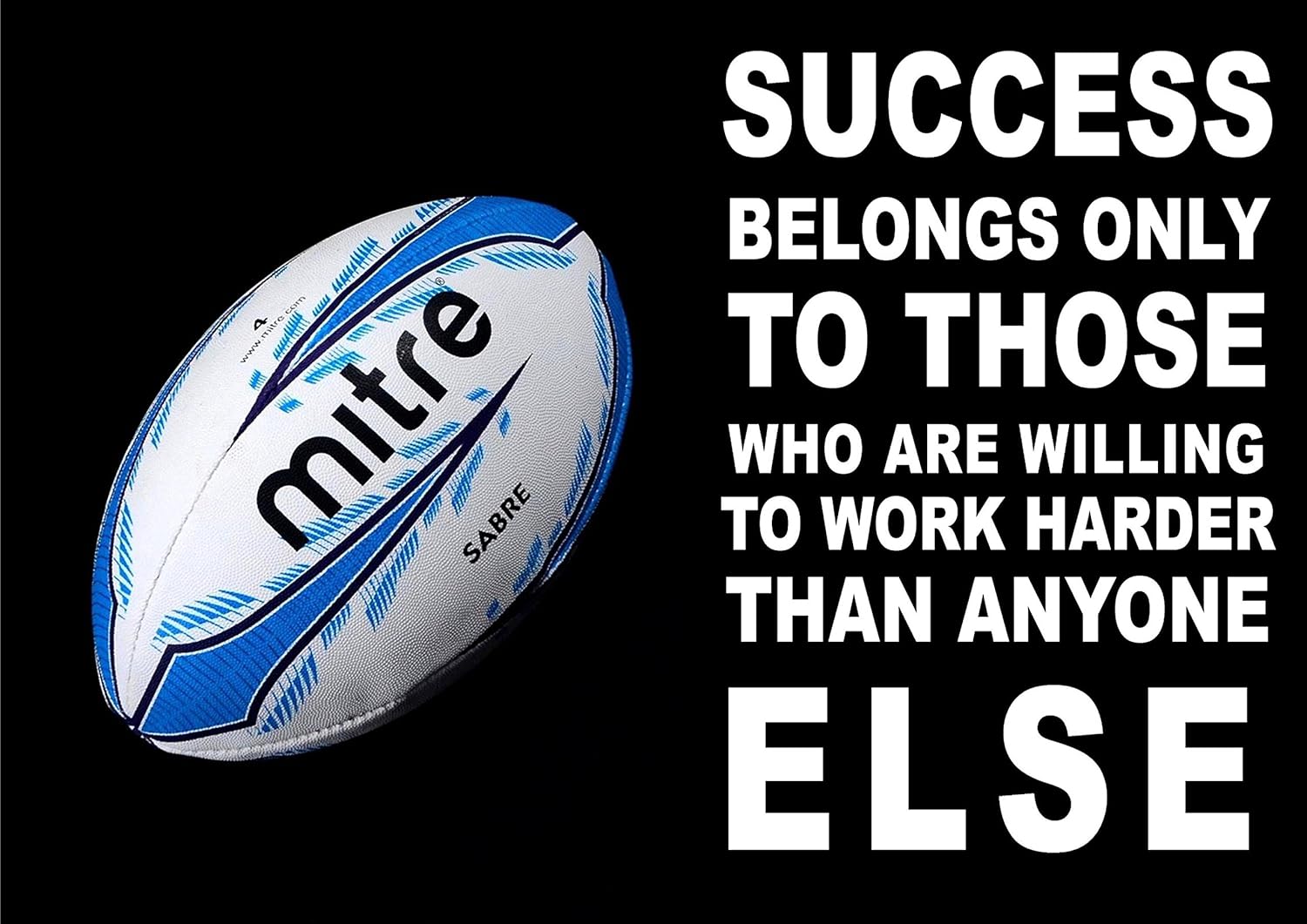 Large (A2 24inch x 16 inch)Inspirational Motivational Quote Sign Poster