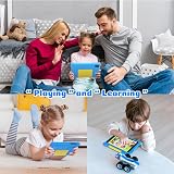 Byxsb Kids Tablet 7 Inch Android 13 Quad Core 32GB 5GB RAM Parental Case Blue view 6