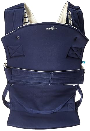 Wallaboo Babytrage Ease, Kompakte Bauch und Hüfttrage, Praltische Ergonomische Baby- und Kindertrage, Geeignet für Neugeboren