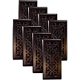 Decor Grates Gothic Bodenregister – Bronze-Optik, Stahlbeschichtung, Einfach Zu Installieren – Für Lüftungen & Heizungen