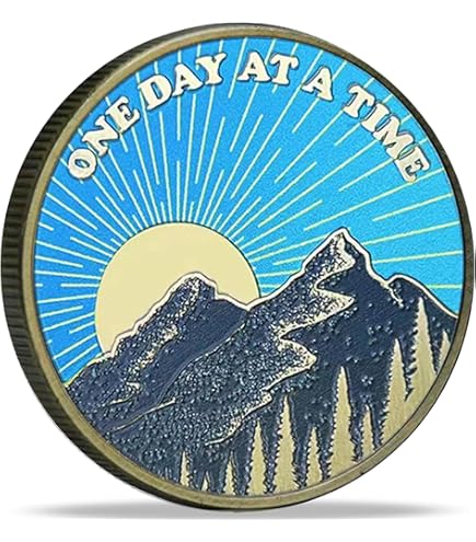 Medalha De Sobriedade Farol - Moeda Inspiracional Para Aniversário De AA