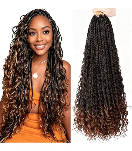 Amazon.com : 20 Inch Goddess Box Braids Crochet Hair 8 Packs