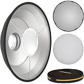 MagMod Beauty Dish XL 20 Pro Kit, Studio Photography, Includes Bowens Mount | Collapsible Magnetic 20 in Beauty Dish, Includes Bowens Mount, Grid and Diffusion Sock, Fits Godox and Profoto, Quick Setup