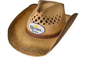 Corona Extra Cowboy Hat Beige, Beige, One Size