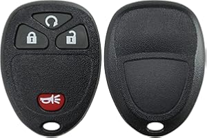KeylessOption Just The Case Keyless Entry Remote Key Fob Shell