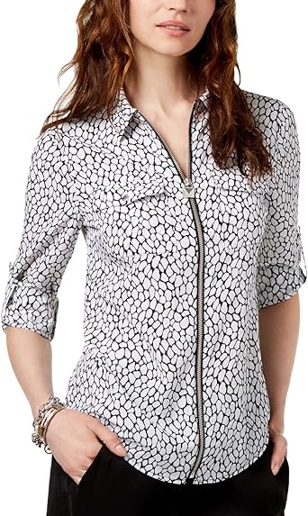 michael kors blouses grey