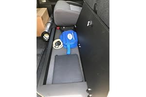 ESP Truck Accessories Locking Under Seat Storage Long Box for 2014-2021 Toyota Tundra CrewMax