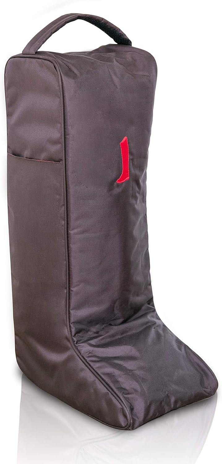 a Sueca Equestrian Tall Boot Bag | Padded and Durable (Coffee): Sports & Outdoors