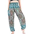 LOFBAZ Vivid Yoga Harem Pants for Women Boho Hippie Lounge Pajamas Indian Beach
