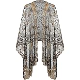 BABEYOND Shawl Wraps for Women, Sequin Stars Moons Shawls and Wraps for Evening Dresses Wedding