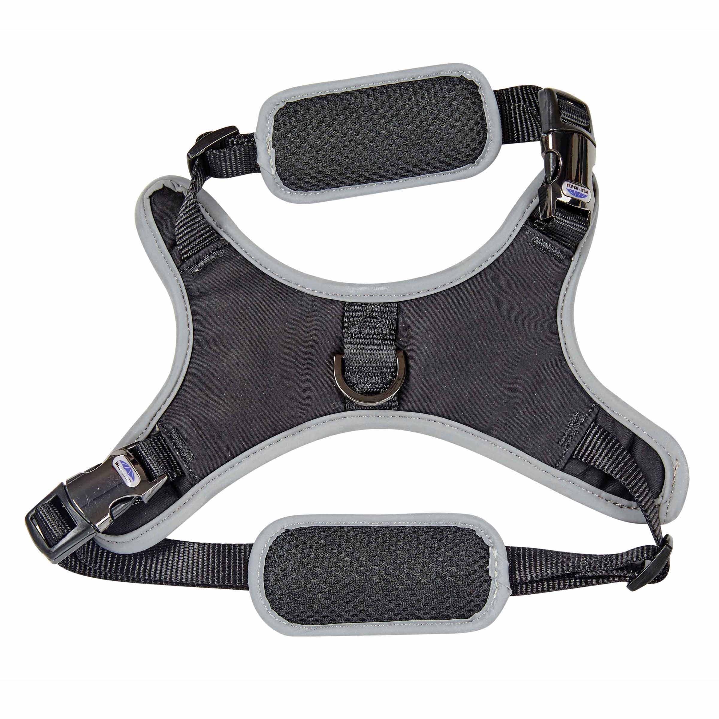WeatherBeeta Elegance Dog Harness, Black, L