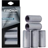 Fromm ProVolume 1" Self-Grip Ceramic Ionic Thermal Hair Rollers, 5 Count, Small Salon Quality Hair Curlers for Shorter Hair, Bangs and Tighter Curls