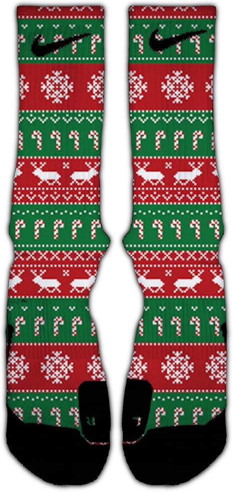 christmas nike elite socks