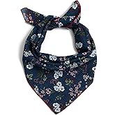 THENEXTLOVE Soft Cotton Viscose Bandana 22''x22'' for Women and Men Multi-purpose Headband Hair Scarf Handkerchief as Gifts