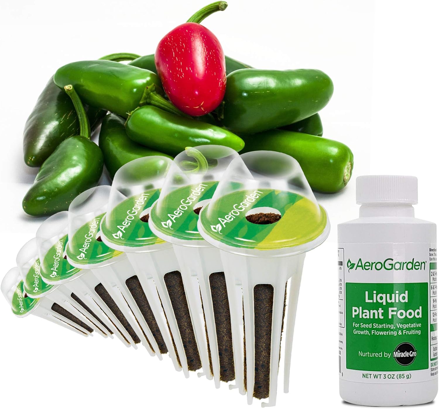 AeroGarden 8006000208 Seed Pod Kit, 7, Green Garden