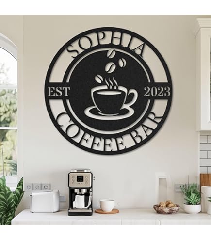 Amazon.com: Wall Decor Personalized Kitchen Sign Vintage Kitchen