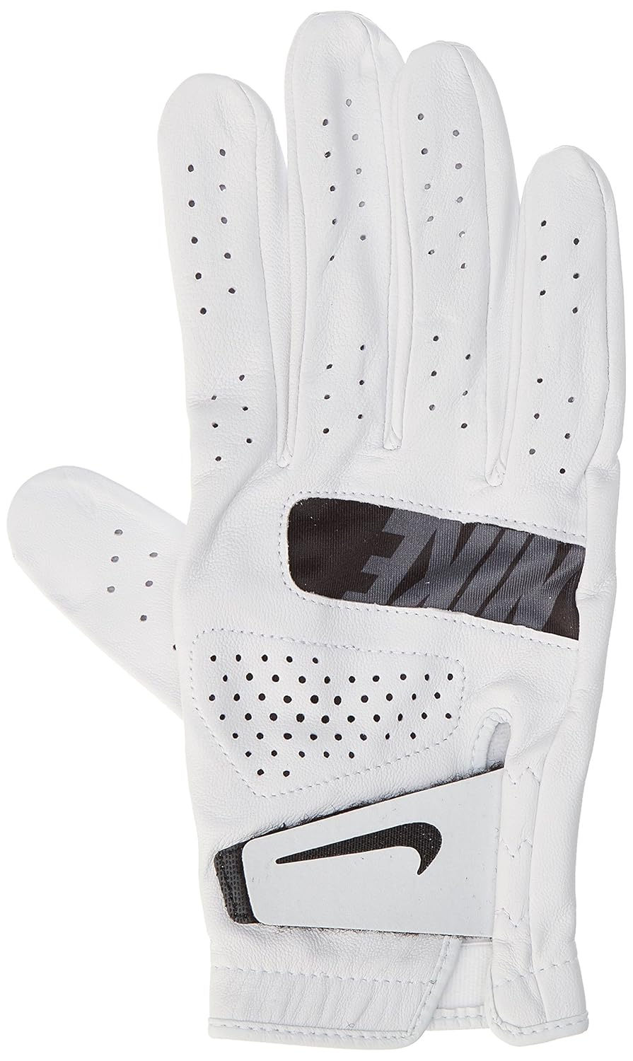 Nike Tour Golf Gloves 2017 Regular White/Black Fit to Right