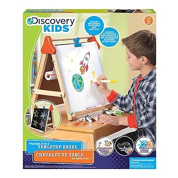 Playwell Wooden 3 in 1 Table Top Easel