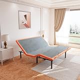ESHINE Adjustable Bed Frame King - Ergonomic Electric Bed Base, Foot & Head Incline, APP Control, Wireless Remote, Zero Gravity, Anti-Snore, King, 2000 Series