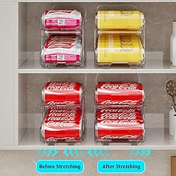 IBORING 2 Pack Adjustable Soda Can