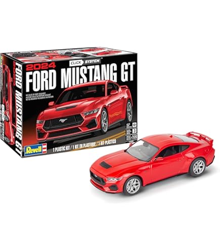 Amazon.com: AMT 1997 Ford Mustang Cobra 1:25 Scale Model Kit