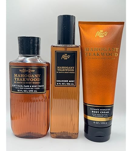 Amazon.com : Bath & Body Works Men's Collection Mahogany Teakwood