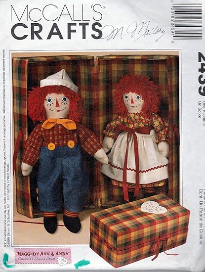 amazon raggedy ann and andy dolls