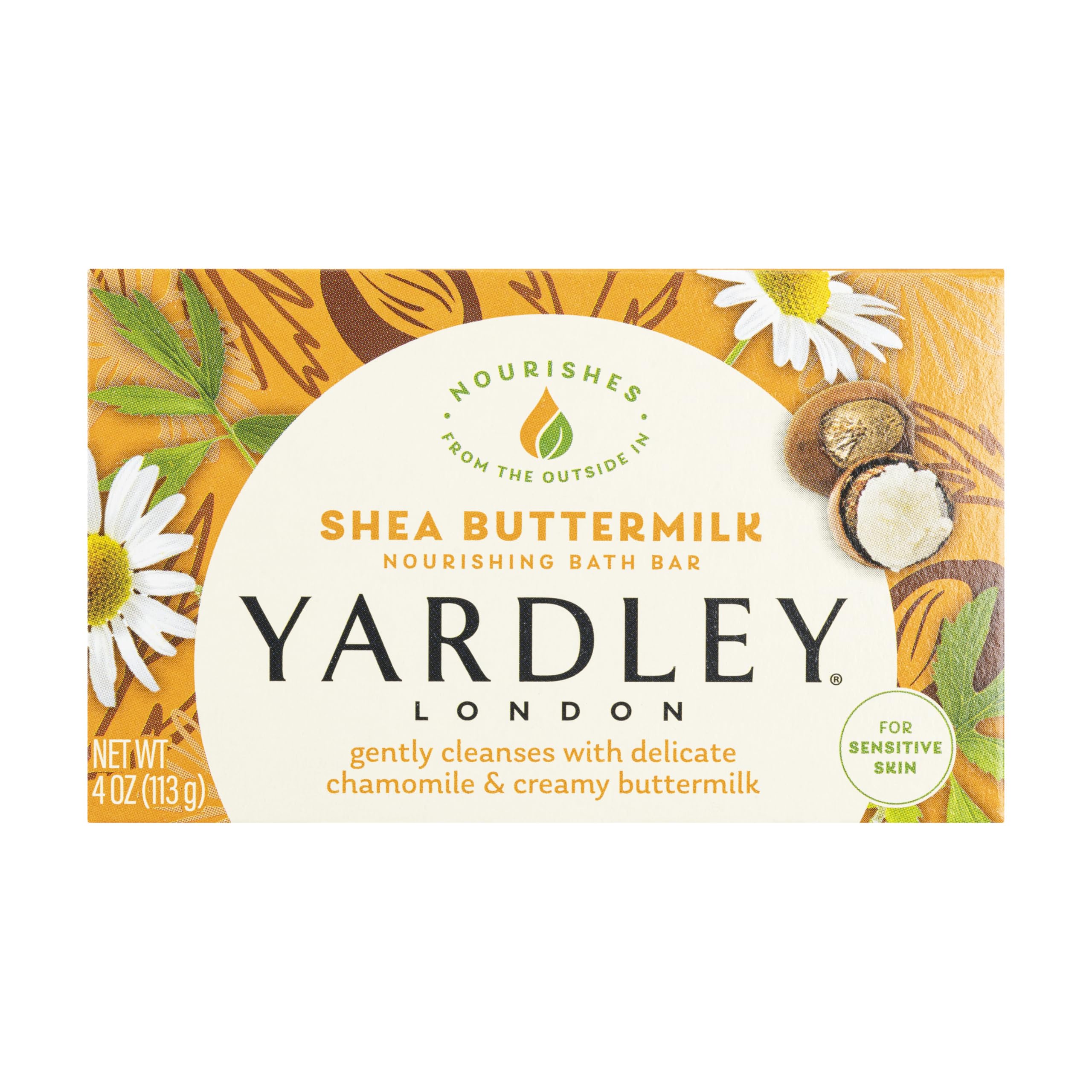 YARDLEY Soap Boxed Shea Buttermilk, 133 g