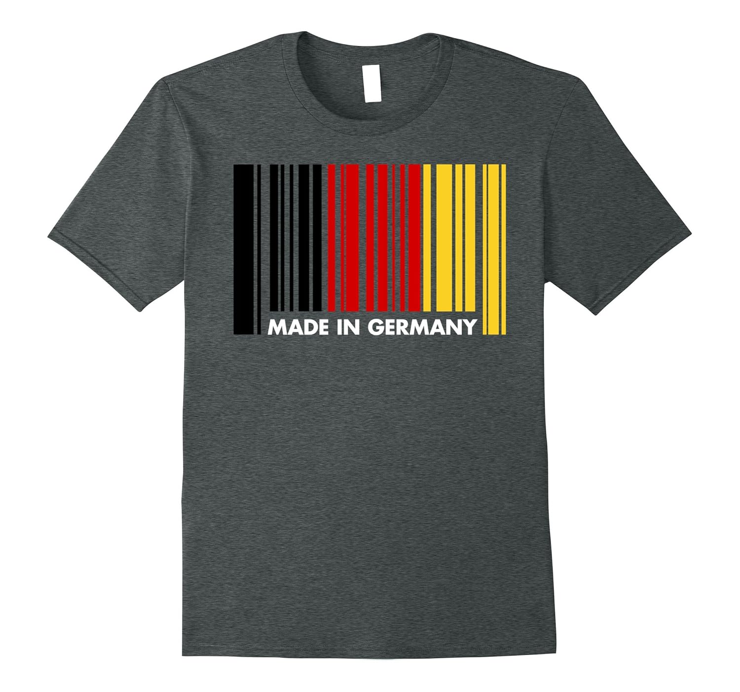 Made in Germany Oktoberfest Barcode T Shirt German Flag Tees-ANZ