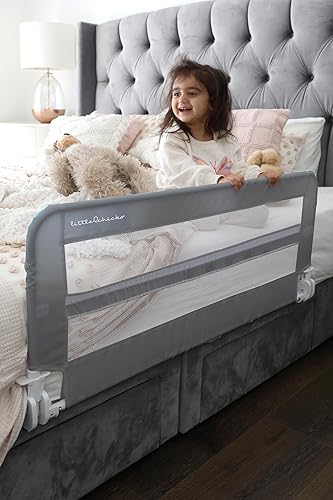Little Chicks Sydney Toddler Bed Rail Extra Long Swing Down